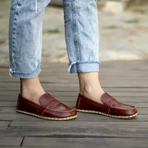 Barefoot Earthing Shoes Tornado Brown Women