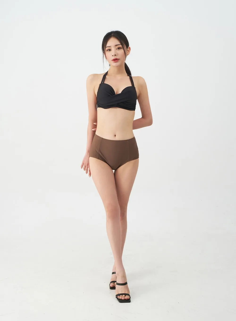 Basic High-Waisted Bikini Bottom IJ13