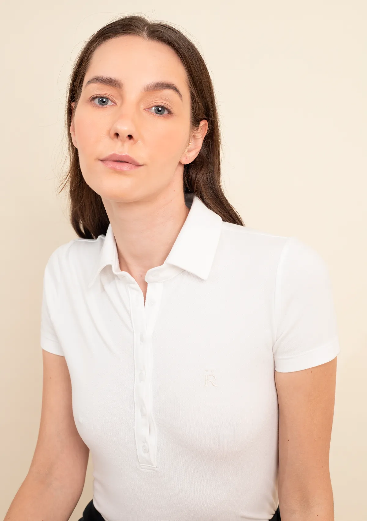 Basic Polo-Shirt Short Sleeve | White