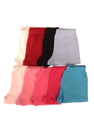 Basic Solid Girl Knit BRIGHT Shorts Luigi Kids