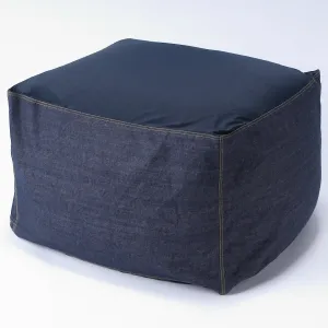 Beads Sofa Denim Cover - Navy
