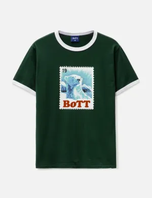Bear Stamp Ringer T-Shirt