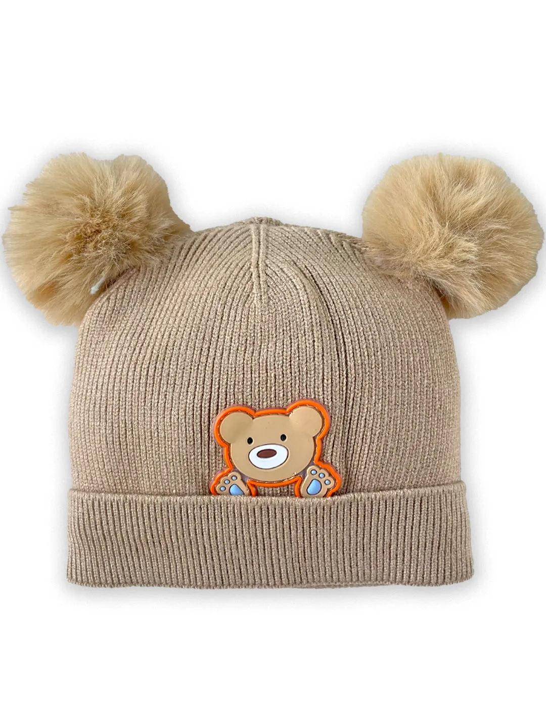Bearly There Winter Knitted Cap