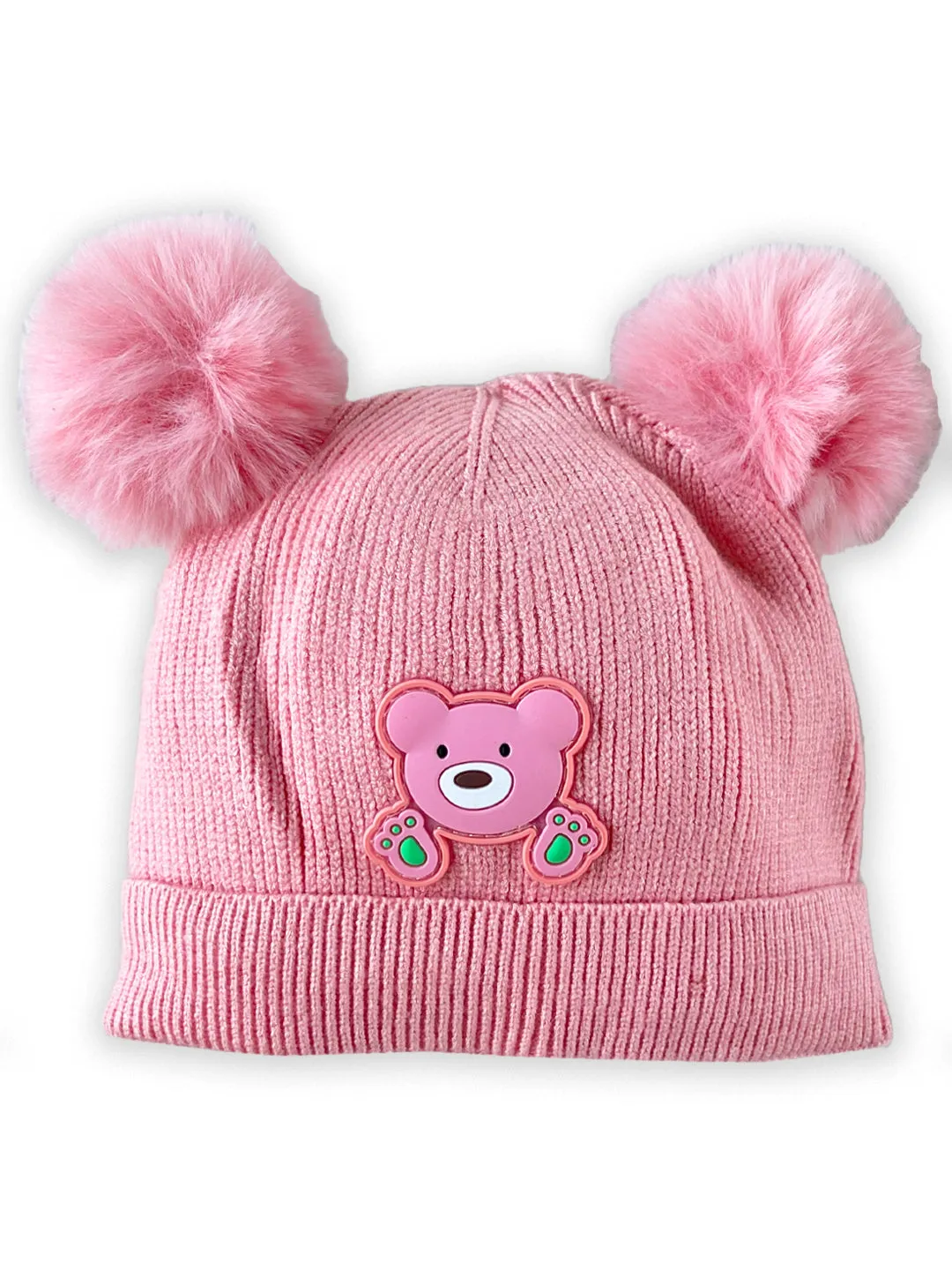 Bearly There Winter Knitted Cap