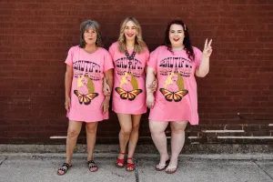 beautiful isn't a size t-shirt dress