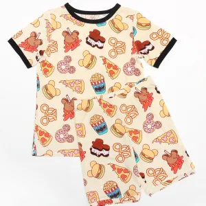 Beautifully Bold Park Treats - Bamboo Short Sleeve Short Lounge Set