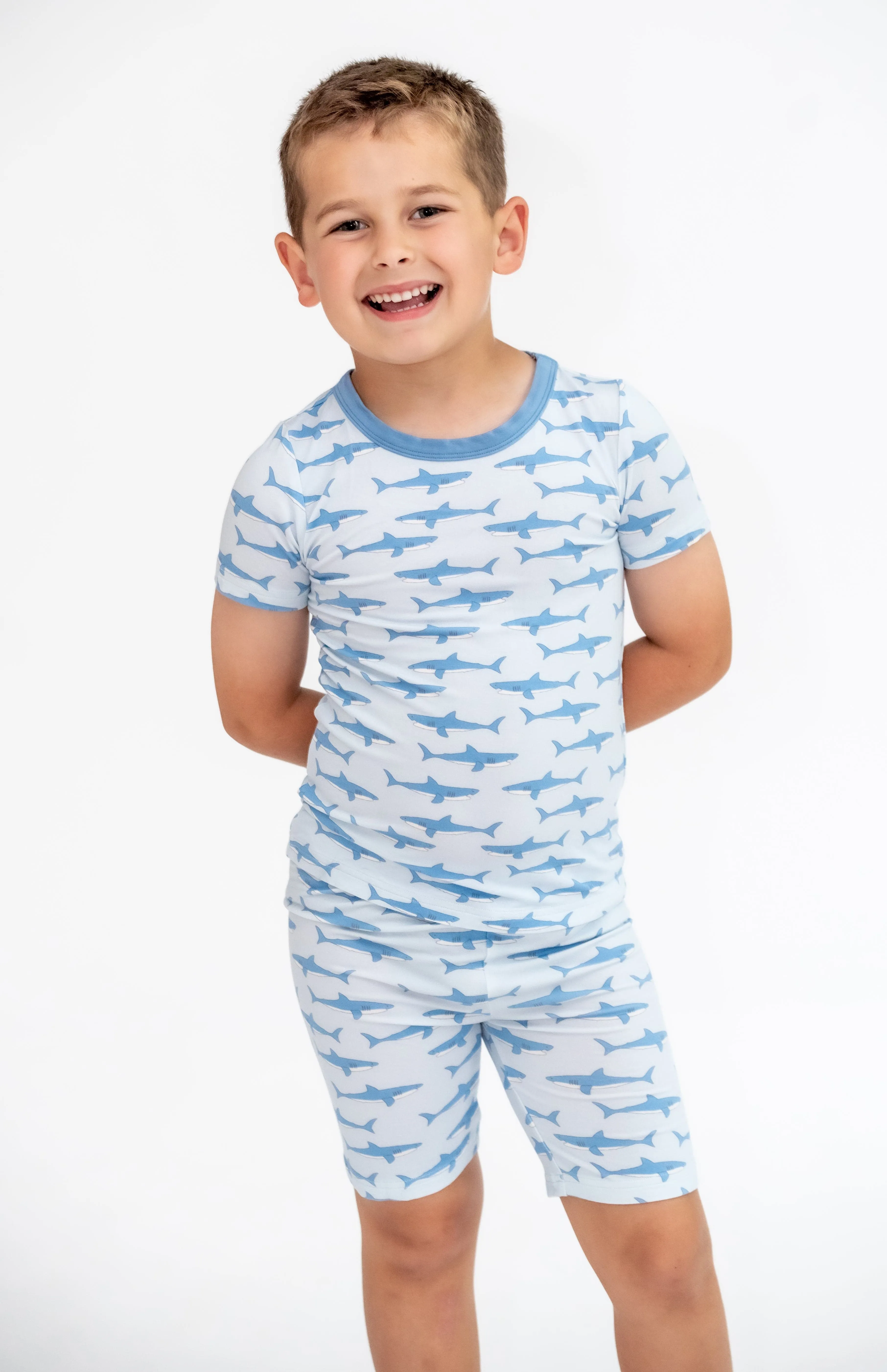 Beautifully Bold Park Treats - Bamboo Short Sleeve Short Lounge Set
