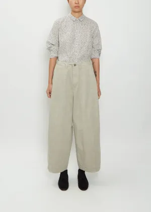 Belt Loop Cotton Pants