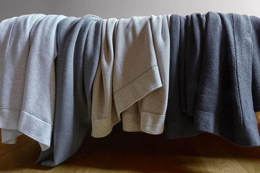 Bemboka Trieste Pure Cotton Throws - Pre-Shrunk