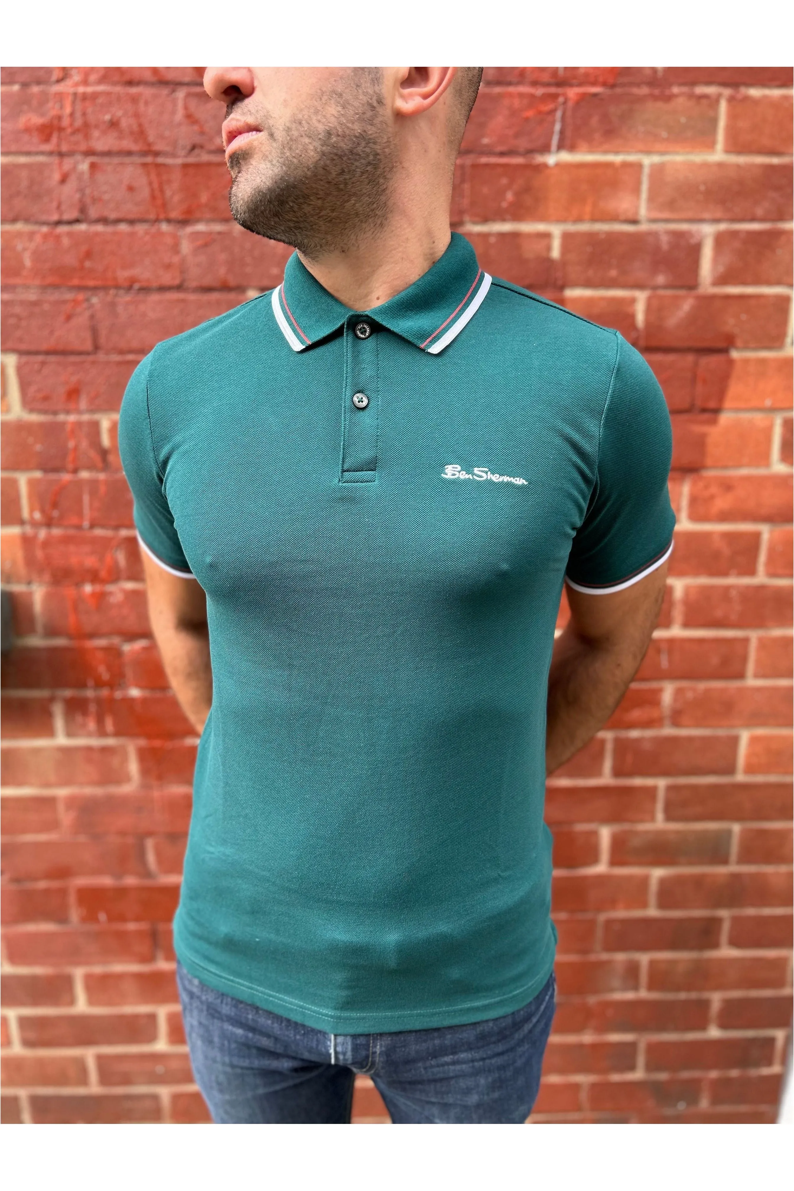 Ben Sherman - Signature Pique Jade - Polo