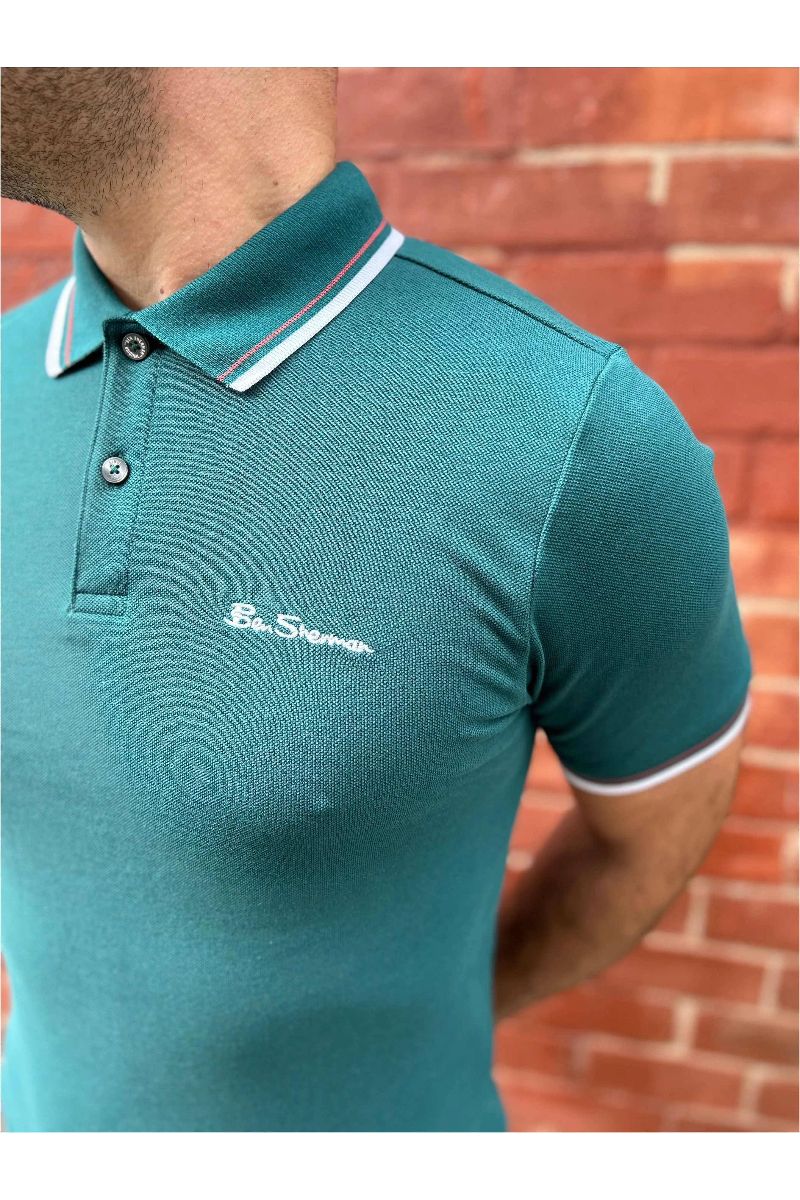 Ben Sherman - Signature Pique Jade - Polo