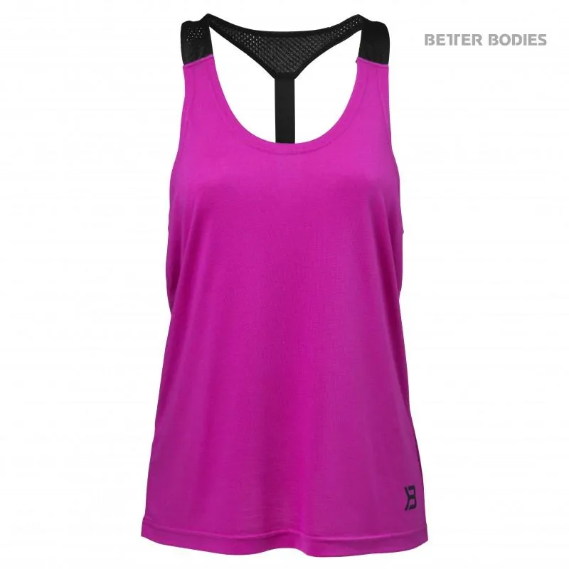 Better Bodies Loose Fit Tank - Strong Pink