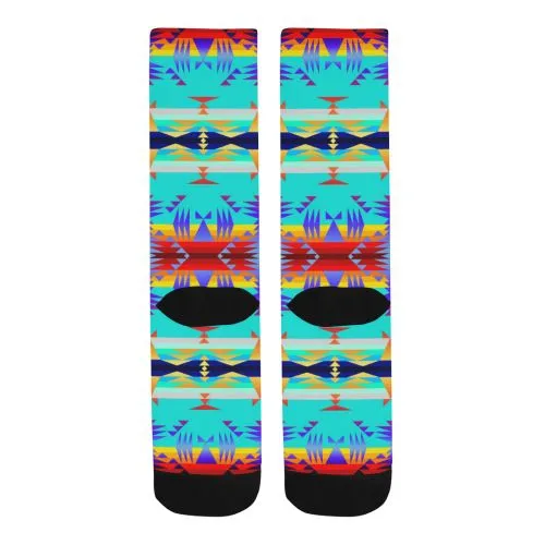 Between the Mountains Fire Trouser Socks