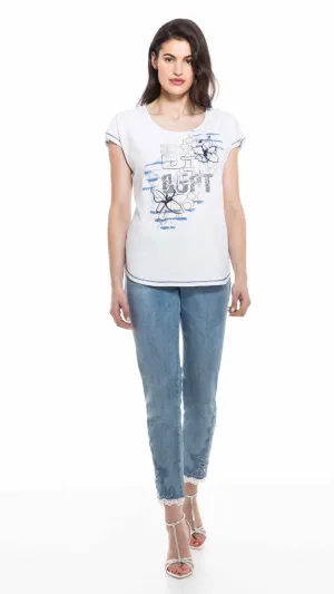 BFF White Tee