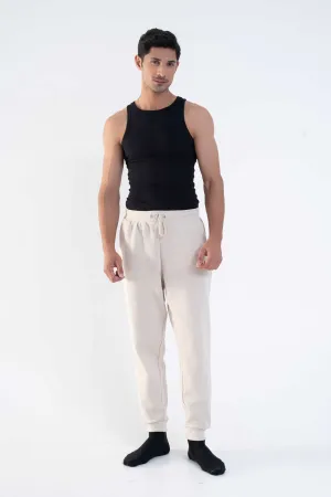 BHM Men's Embroidered Fleece Jogger Pants