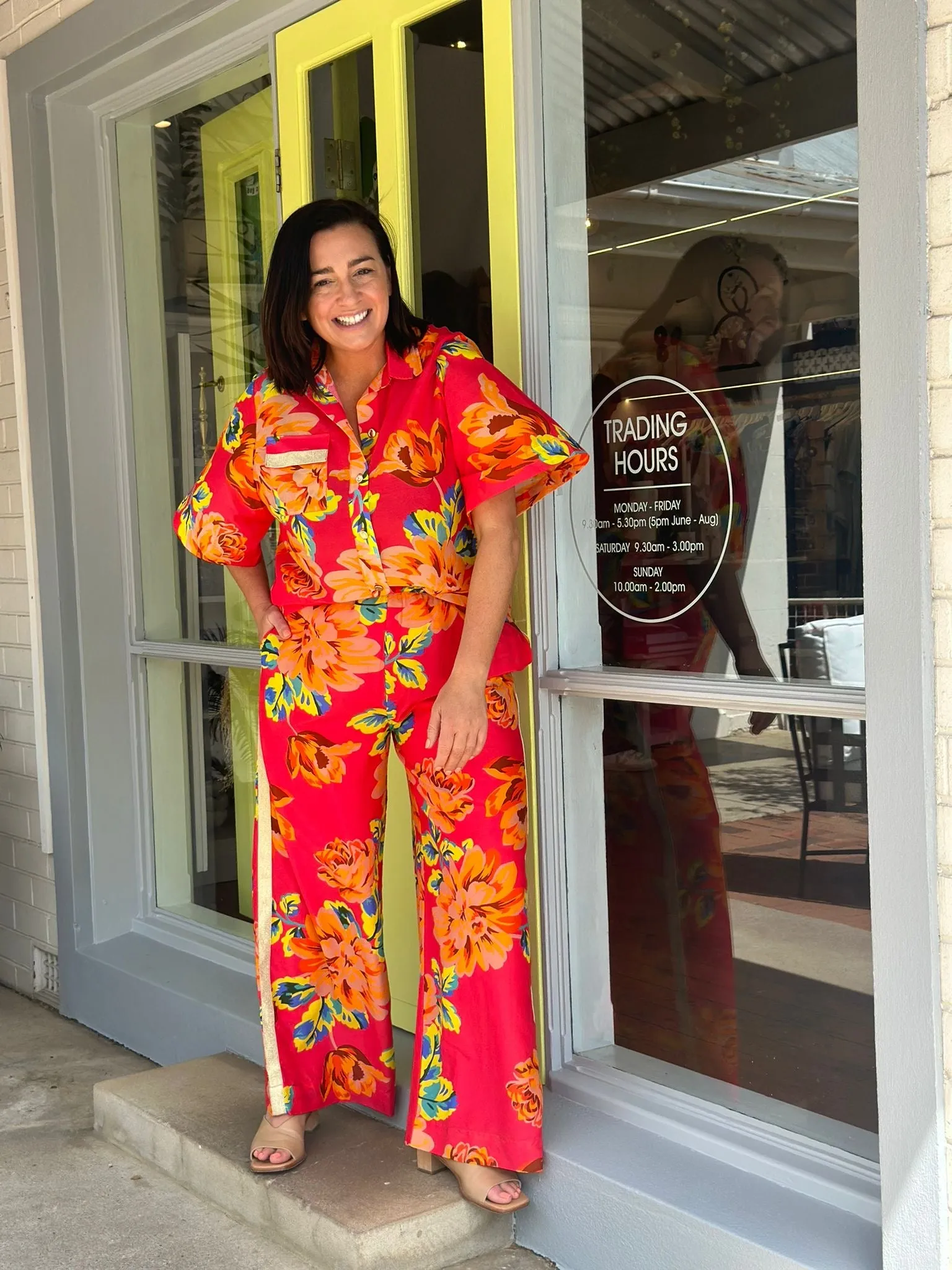 Bianca Trouser - Sunset Floral
