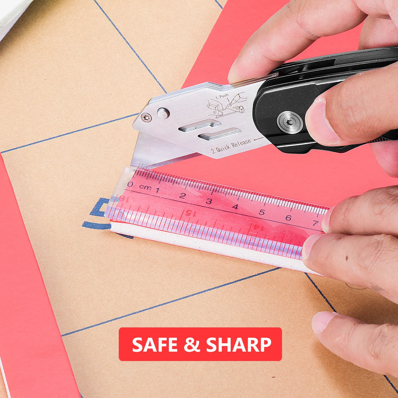 Bibury EDC Utility Knife (7-in-1) (2 Versions)