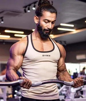 Big Boy Active GymX Tank: Elite Beige - Sale