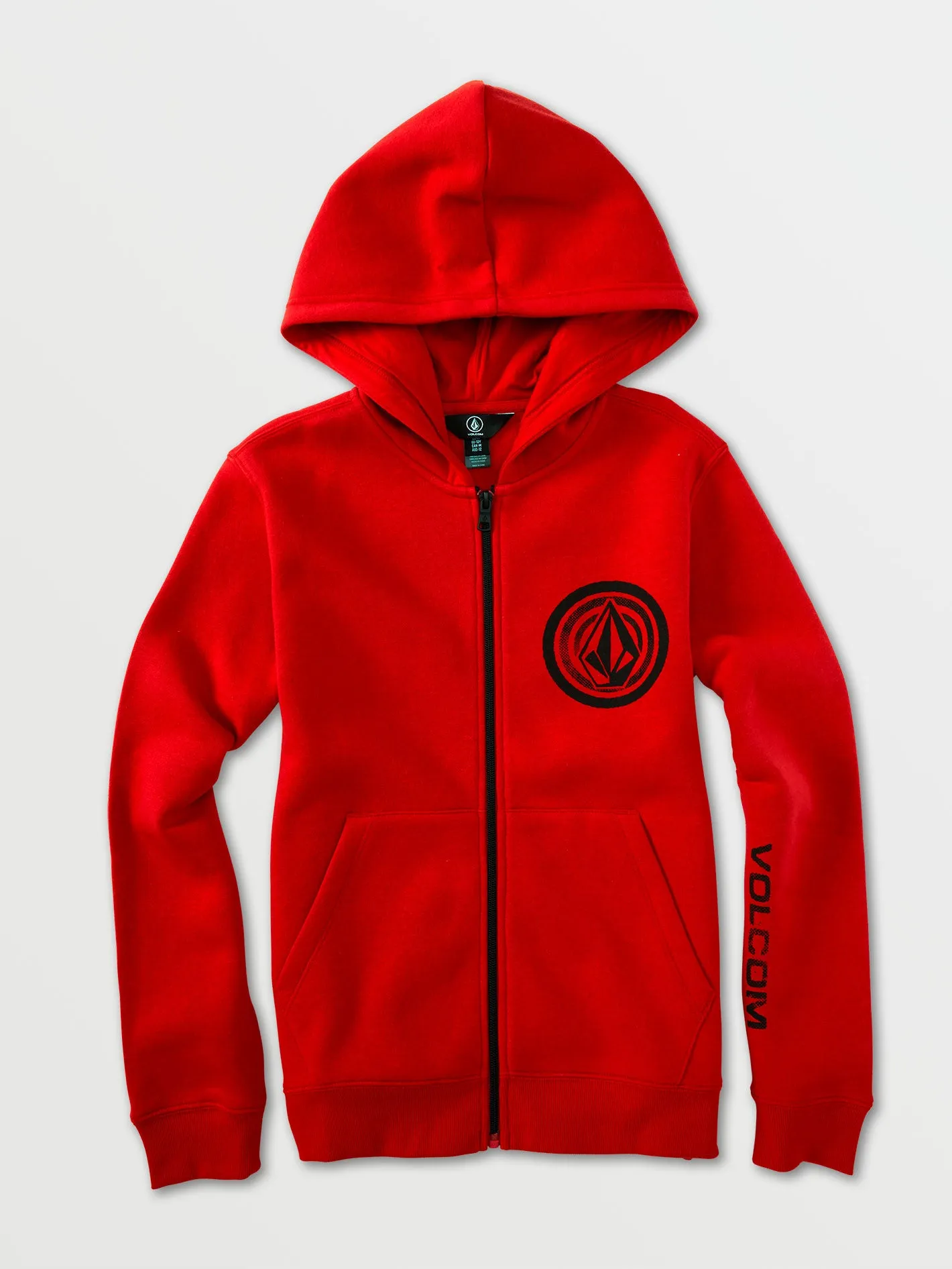 Big Boys Liberated 91 Zip Hoodie - Ribbon Red