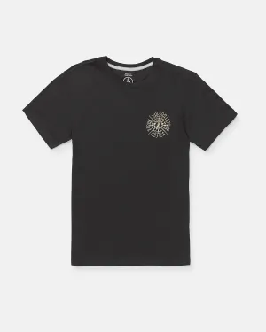 Big Boys Spiraling Short Sleeve Tee - Charcoal Heather
