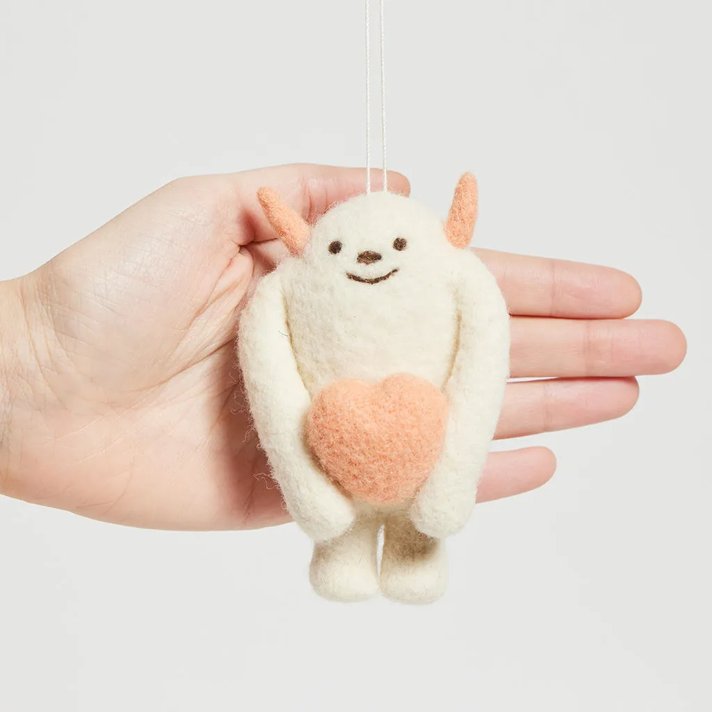 Big Love Yeti Ornament