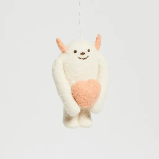 Big Love Yeti Ornament