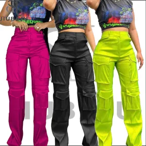 Big Pocket Lady Cargo Pants- Culture Heaven Special