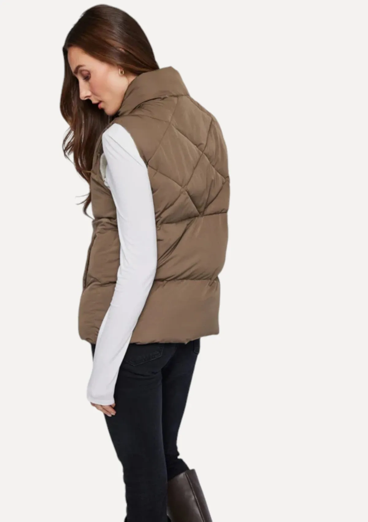 Billie Vest - Olive