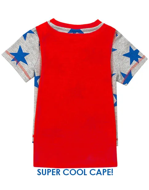 Bing Bunny Pyjamas with Cape -  Boys T-Shirt & PJ Bottoms Set