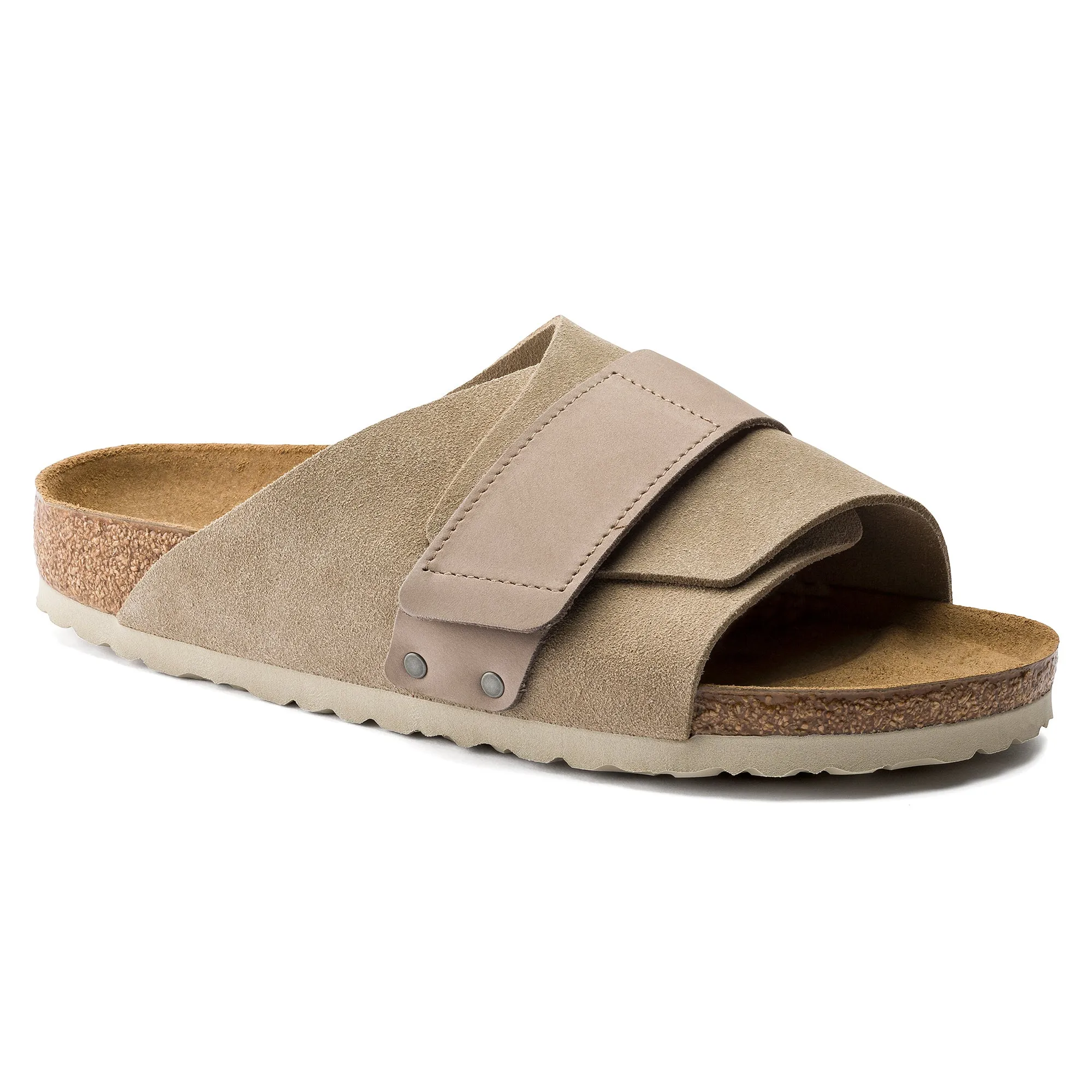 Birkenstock Kyoto Nubuck Suede Leather Sandal