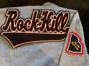 Black & Red “Rock Hill” Denim jacket