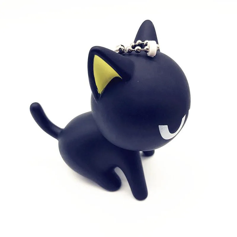 Black Cat Keychain