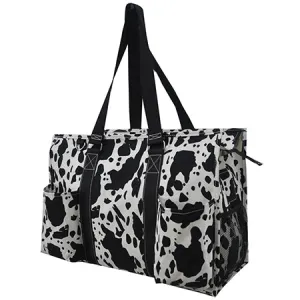 Black Cow NGIL Zippered Caddy Large Organizer Tote Bag