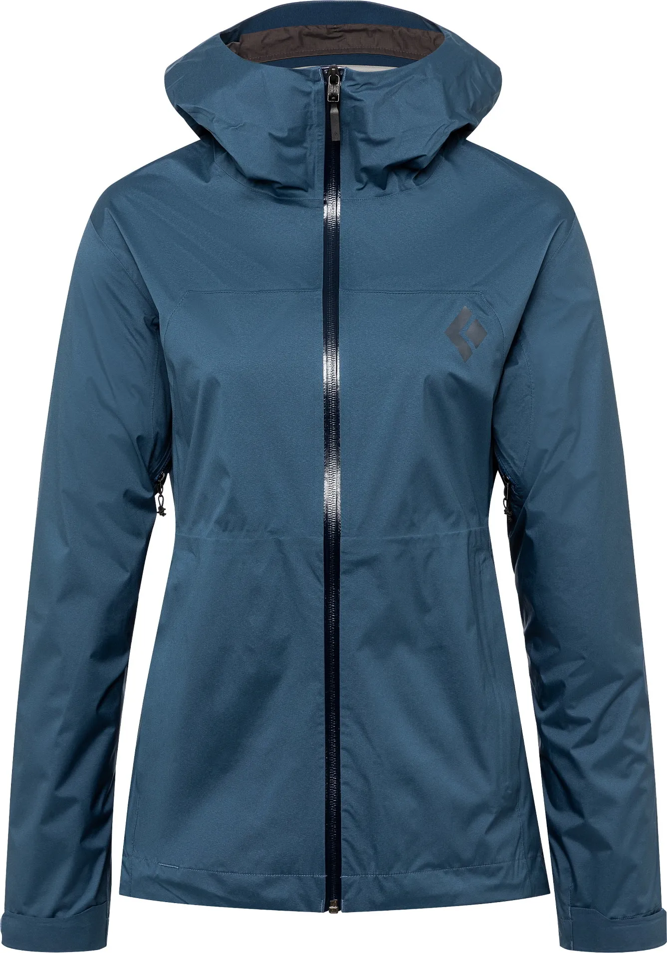 Black Diamond Women&#x27;s StormLine Stretch Rain Shell Jacket Ink Blue | Buy Black Diamond Women&#x27;s StormLine Stretch Rain Shell Jacket Ink Blue here | Outnorth