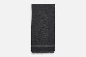 Black Grange Lambswool Scarf