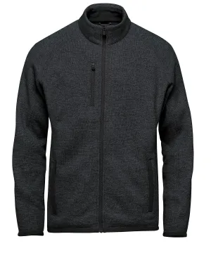 Black Heather - Avalante full-zip fleece jacket