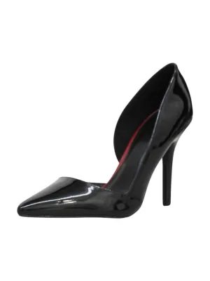 Black Patent Leather Stiletto Womens High Heel Pumps Size 9