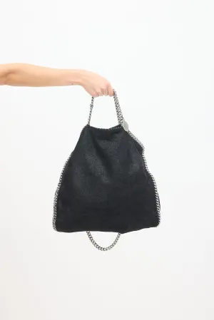 Black Vegan Large Falabella Tote Bag