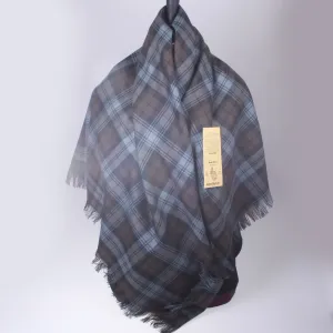Black Watch Weathered Tartan Shawl