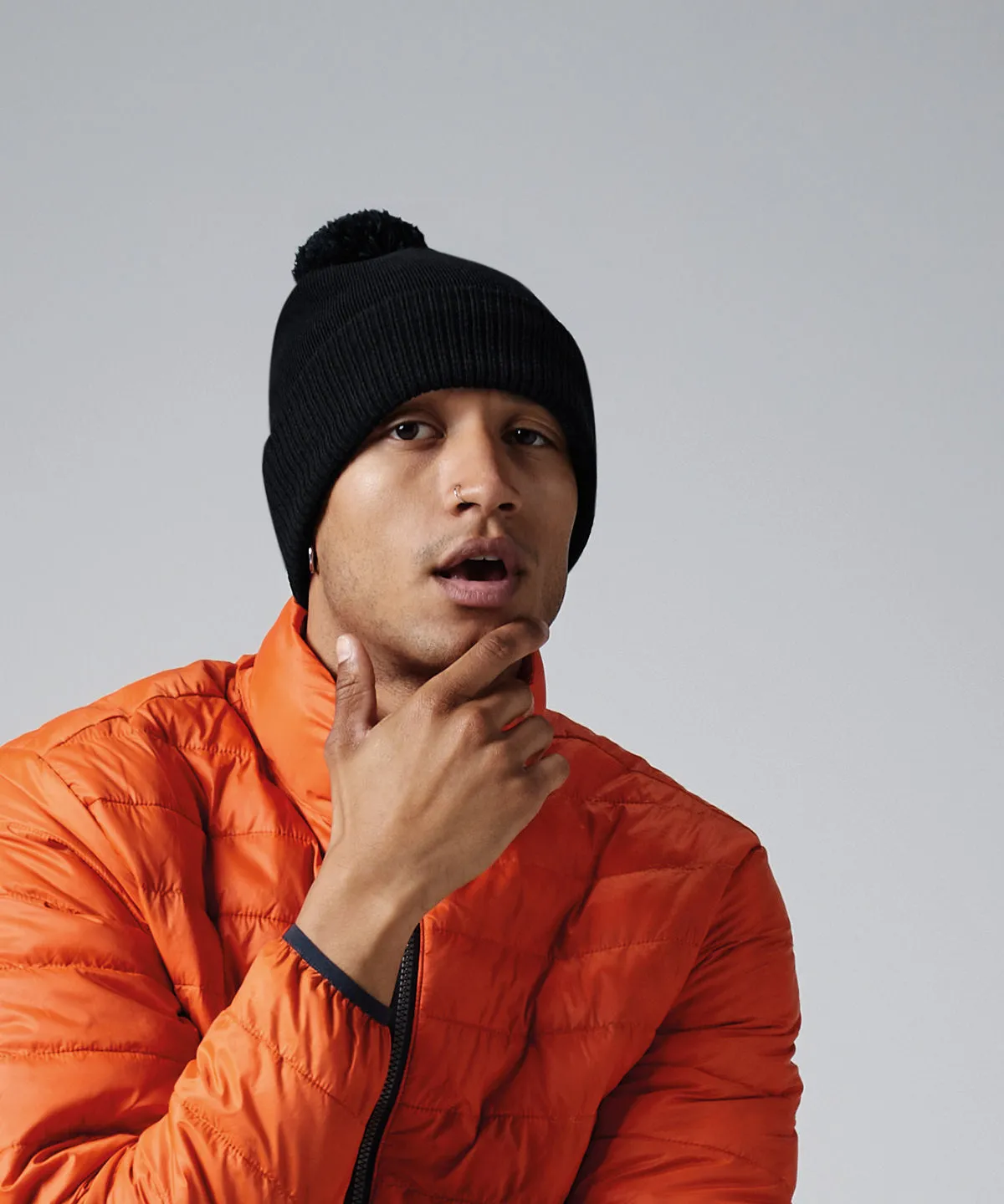 Black - Water-repellent thermal Snowstar® beanie