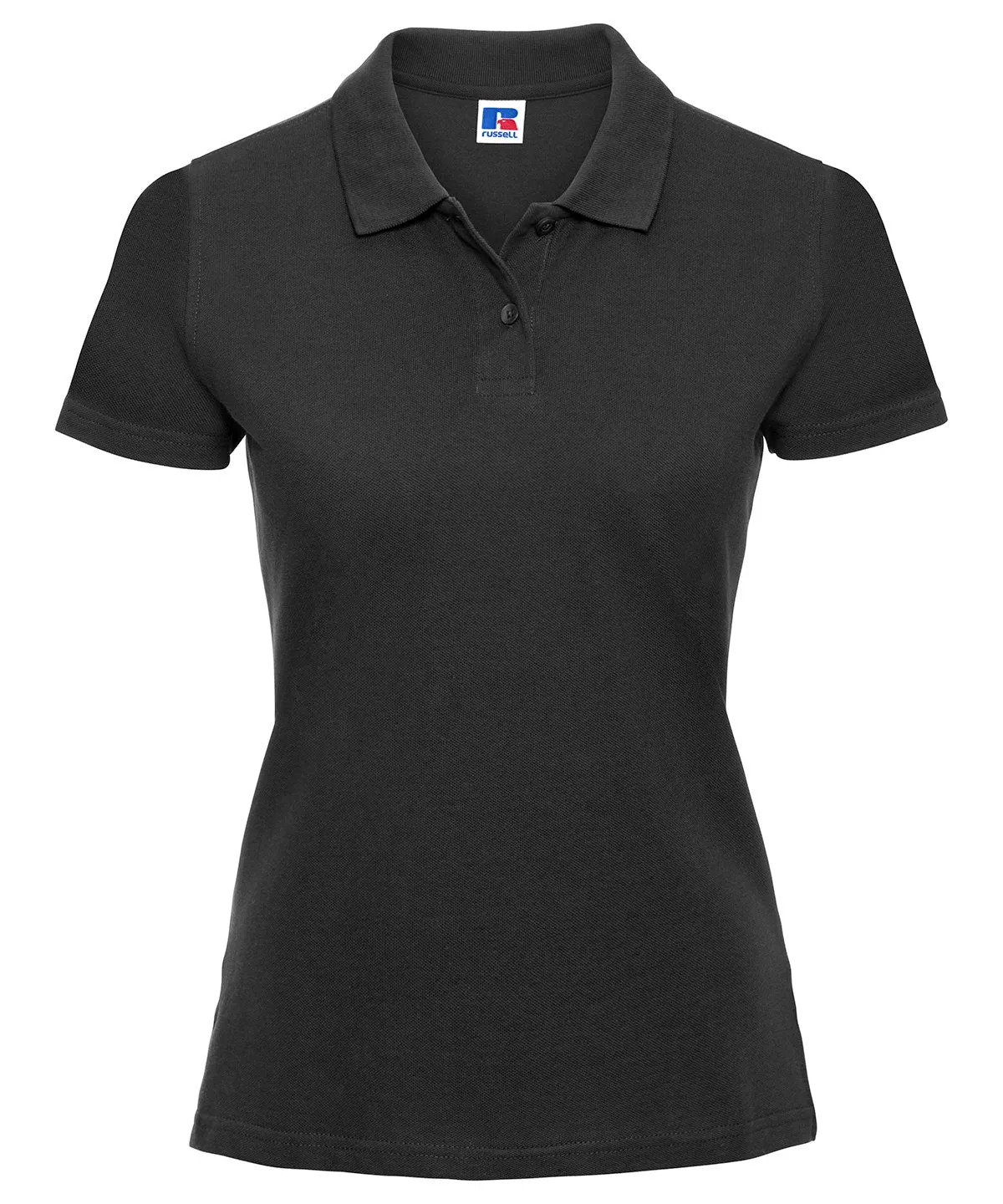 Black - Women's classic cotton polo