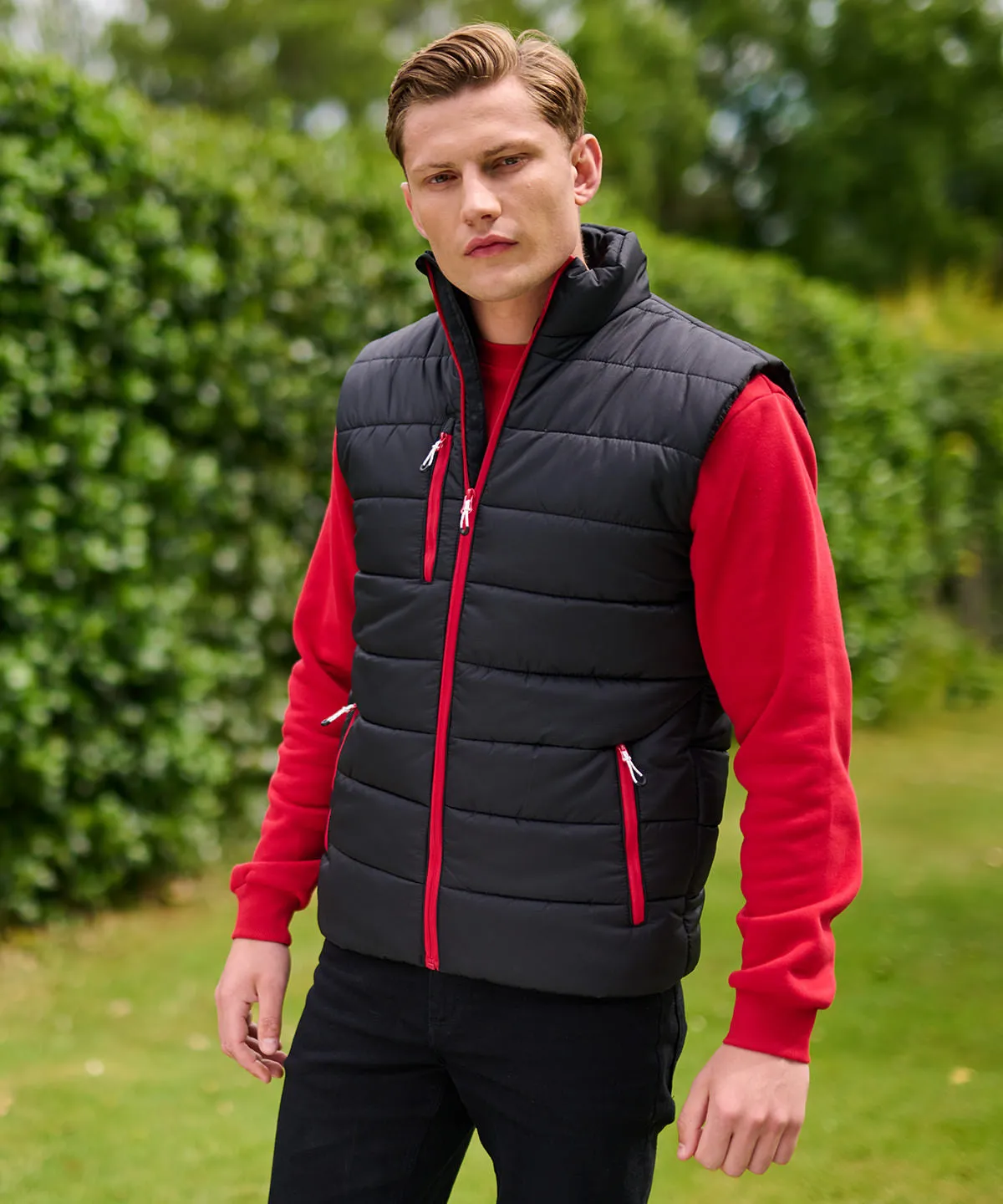 Black/New Royal - Navigate thermal bodywarmer
