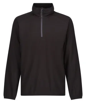 Black/Seal Grey - Navigate half-zip fleece