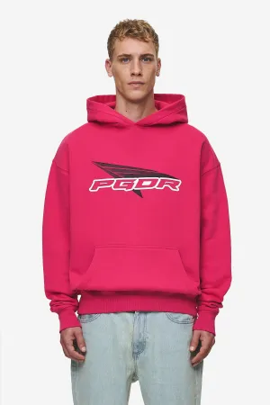 Blamor Oversized Hoodie Washed Virtual Pink