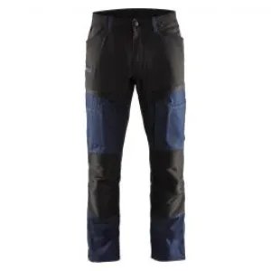 Bl&#xE5;kl&#xE4;der&#x20;1456-1845&#x20;Service&#x20;Trousers&#x20;Stretch&#x20;-&#x20;Dark&#x20;Navy&#x2F;Black