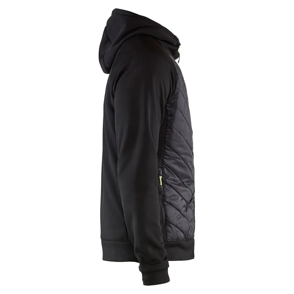 Bl&#xE5;kl&#xE4;der&#x20;3463-2526&#x20;Hybrid&#x20;sweater&#x20;-&#x20;Black&#x20;&#x2F;&#x20;Vis&#x20;Yellow