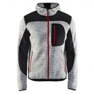 Bl&#xE5;kl&#xE4;der&#x20;4930-2117&#x20;Knitted&#x20;Jacket&#x20;-&#x20;Grey&#x20;Melange