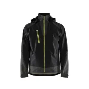 Bl&#xE5;kl&#xE4;der&#x20;Work&#x20;Jacket&#x20;Softshell&#x20;4749&#x20;Black&#x20;Yellow