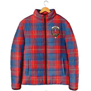 Blane Tartan Padded Jacket with Family Crest