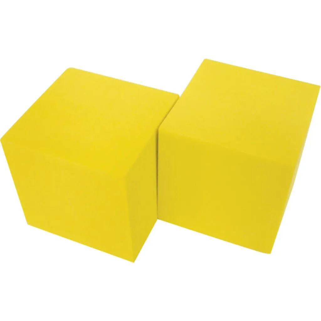 Blank Dice Foam 2in. 4pcs/pack